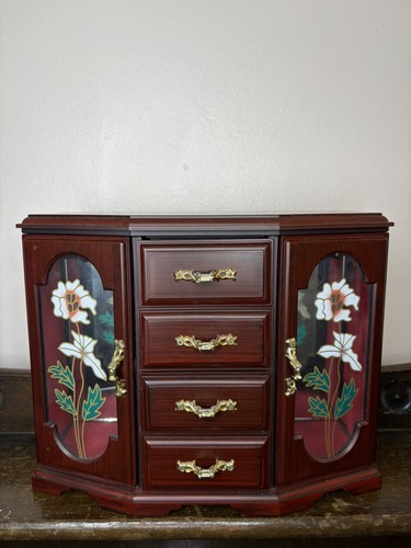 Vintage musical jewellery box - vintage,