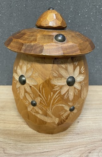 Vintage lourdes carved wood - lourdes,