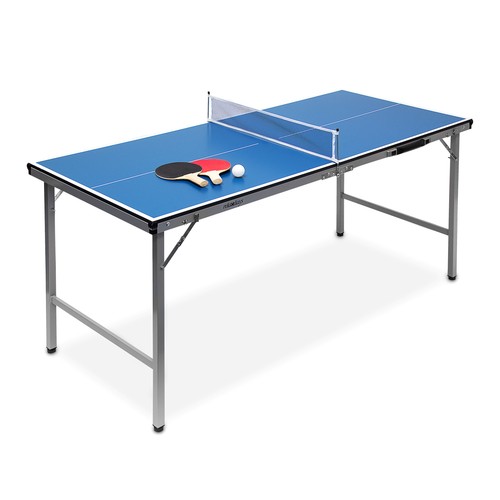 Folding ping pong table
