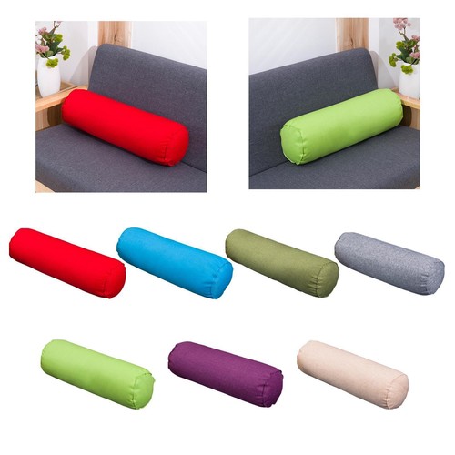 Round pillow bolster cushion - round,