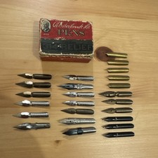 Vintage mixed calligraphy - mixed, dip