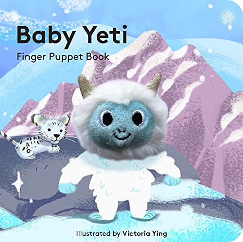 Baby yeti finger - yeti:, puppet