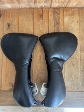 Wow saddle panels black size 1