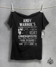 Velvet Underground T Shirt, 100% Cotton, Fair Wear T Shirt -  Unisex and Womens