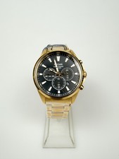 Pulsar PT3A40 43mm Stainless Steel Gold-Plated Men's Wristwatch