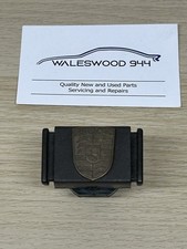 PORSCHE 944 924 CRESTED GLOVEBOX LOCK in BROWN - NO KEY