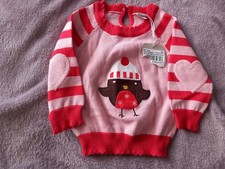 Baby girls Christmas Robin