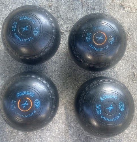 Almark lawn bowls set 4 - set,
