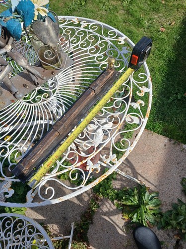 Antique large bolt brass - large,