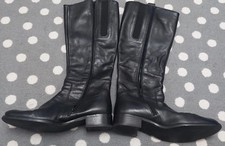 Gabor Brook M Womens Medium Calf Fitting Knee High Boots with Defect