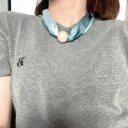 Pearl magnetic buckle - , lazy