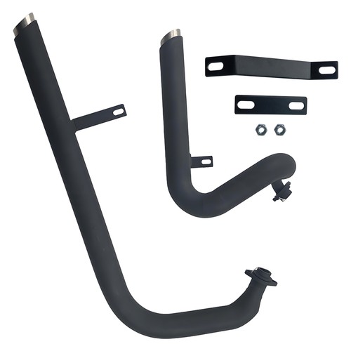 Exhaust pipe silencer system - silencer,