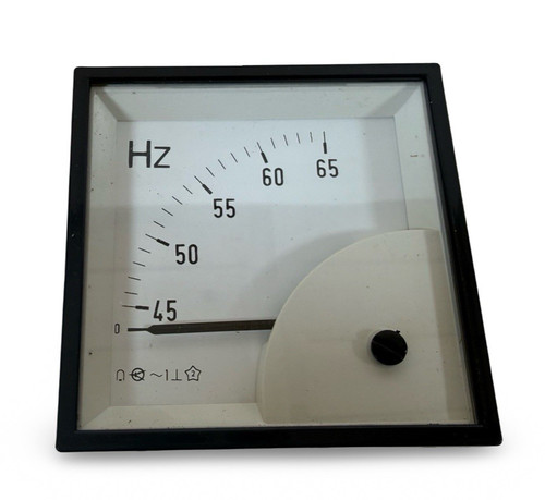65hz frequency panel meter - 45-65hz,