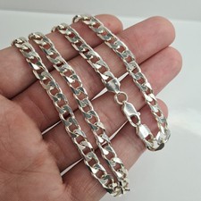 925 Sterling Silver Curb Chain