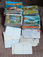Postcards Job Lot Old Vintage Mixed UK & Foreign Collection 1960+ Bundles Packs