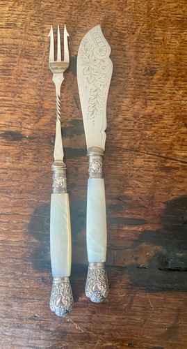 Antique sterling silver - antique, mother