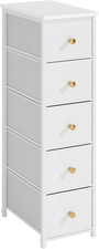 Slim 5-Drawer Storage Cabinet