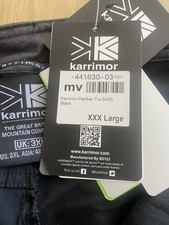 NWT Karrimor Pant Black Size