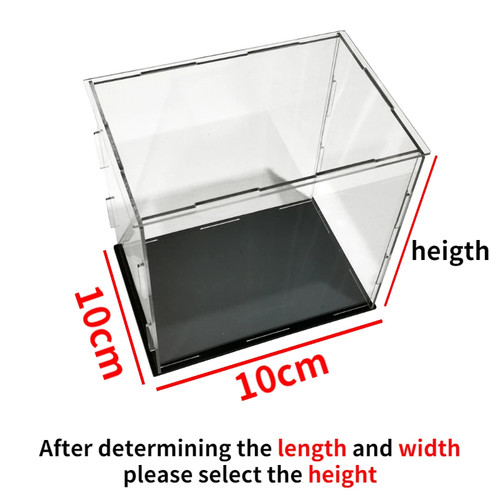 Clear acrylic display case - acrylic,