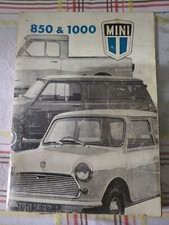 BRITISH LEYLAND Austin-Morris MINI 850 & 1000 Saloon/Van/Pick Up Handbook 5th Ed