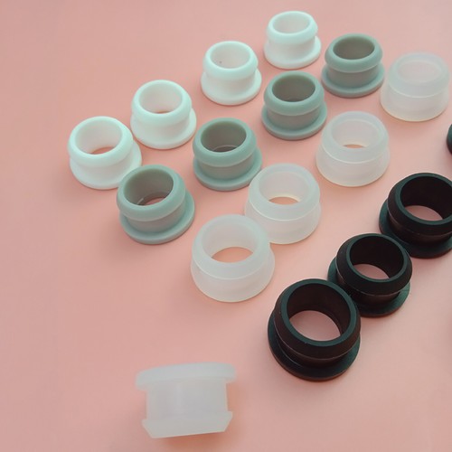 Silicone rubber snap - rubber, snap-on