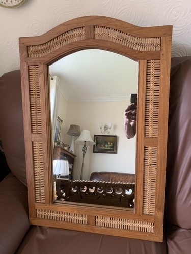 Oak wood stylish - wood, mirror