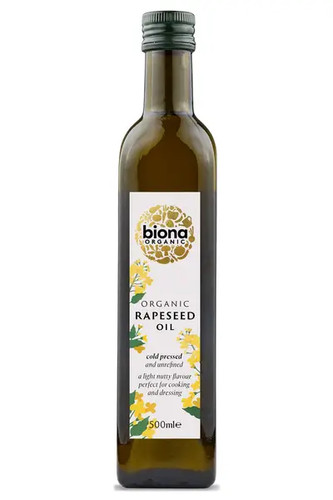 Organic rapeseed oil 500ml - organic,