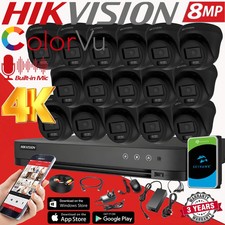 8MP 4K Hikvision ColorVu Audio