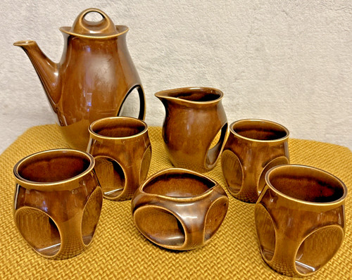 Vintage holkham pottery - pottery, owl
