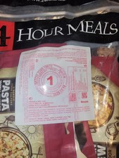 Military High Calorie 24 Hour Ration - 4600Kcal, Menu 1