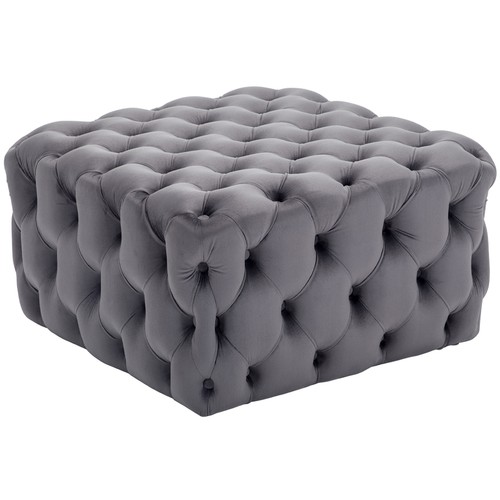 Large chesterfield footstool - chesterfield,