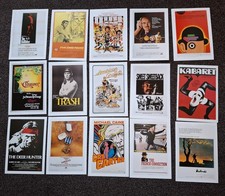 15 1970s A4 movie posters The