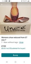 Sale! £5  Flat Sequin Shoes