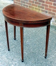 Victorian antique card table