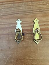 2 x Brass Antique Style