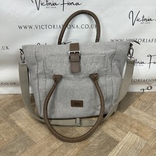 Mamas & Papas Heritage Changing Bag Cashmere Tweed Satchel Bag