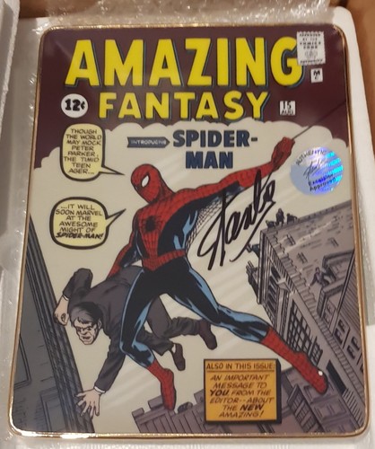Marvel stan lee signed the - stan,