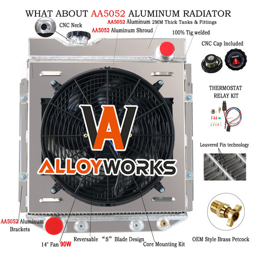 Row radiator shroud - row,
