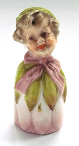 Antique porcelain young - porcelain,