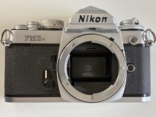 Nikon FM3A Silver 35mm SLR Film Camera Body [Very, very Good] Last in the line. 