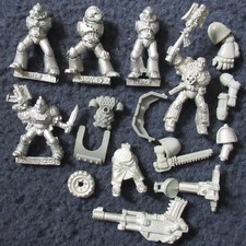 1988 Space Marine Legion of the Damned Chaplain Scout Warhammer 40K Rogue Trader