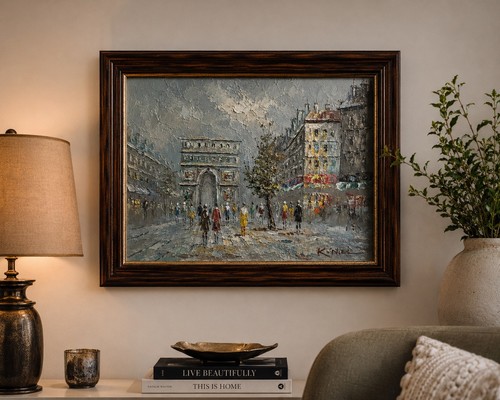 Original neil signed - k., oil