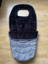 Oyster footmuff grey - oyster,