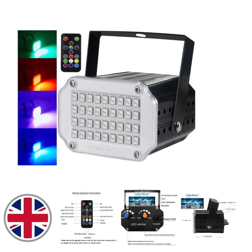 Multicolored led disco - 36,