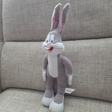 Vtg 70s Rare Looney Toones Bugs Bunny Plush Character Carousel Toys Warner Bros 