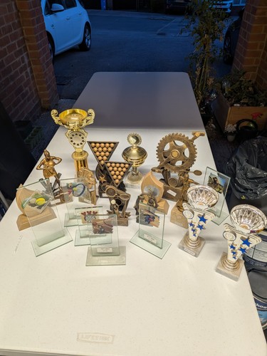 Joblot trophies - trophies, 20