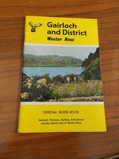 Vintage GAIRLOCH AND DISTRICT  Official Guide