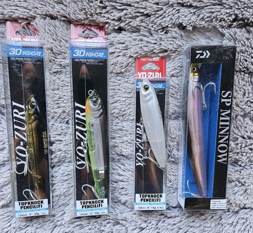 Fishing lures zuri 3d - 4, lures: