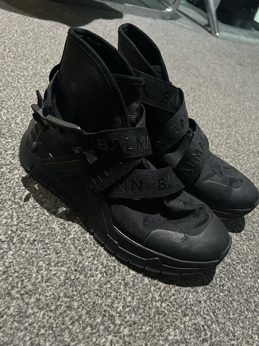 Balmain black troop - black, trainers