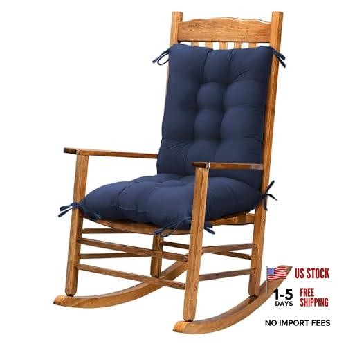 Navy blue tufted seat - seat, cushion